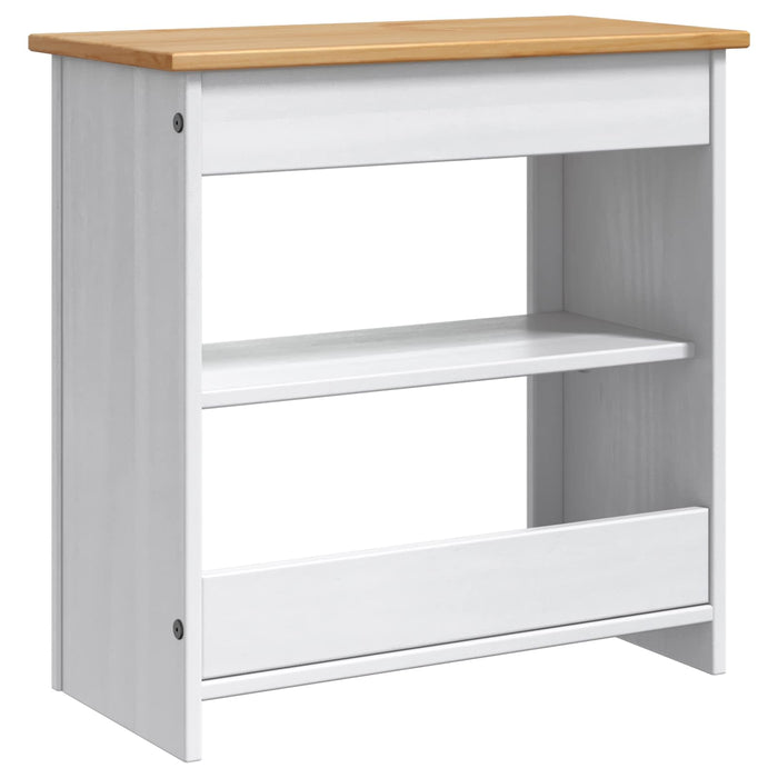 Suport pentru acvariu PANAMA Alb și maro 60 x 30 x 60 cm 150 kg WALTI