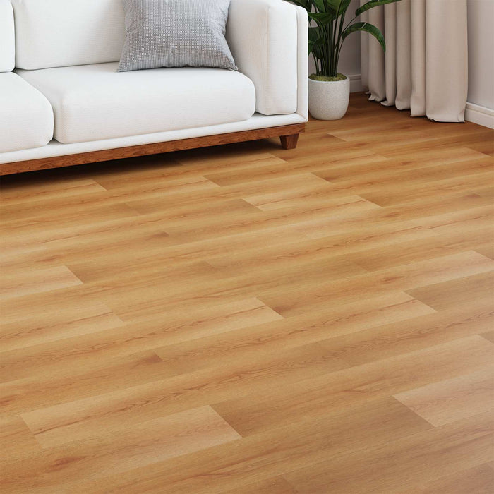 Pardoseală Laminată 5 pcs Bej deschis 101 x 20 x 0,8 cm WALTI