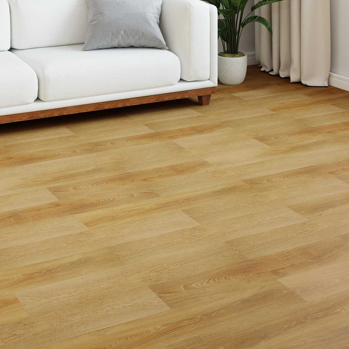 Pardoseală Laminată 5 pcs Culoare Aurie 101 x 20 x 0,8 cm WALTI