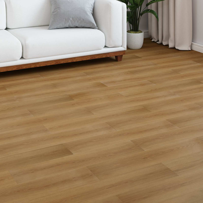 Pardoseală Laminată 15 pcs Lavandă Deschisă 101 x 20 x 0,8 cm WALTI