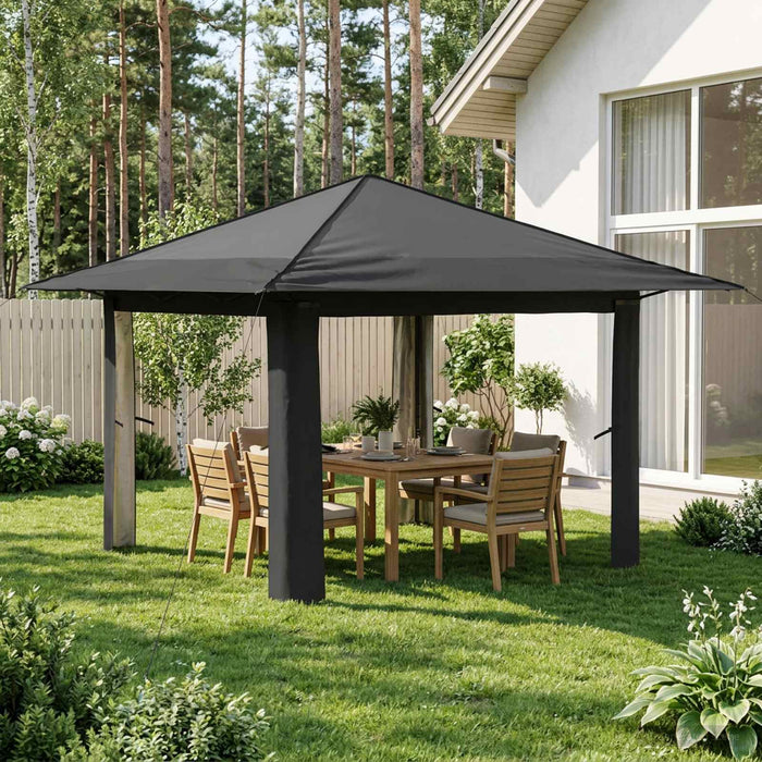 Gazebo fără Pereți Laterali Gri deschis și antracit WALTI