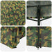 Cort cu canopy și 4 pereți laterali 2,9 x 4,3 m Camuflaj armată - WALTI WALTI