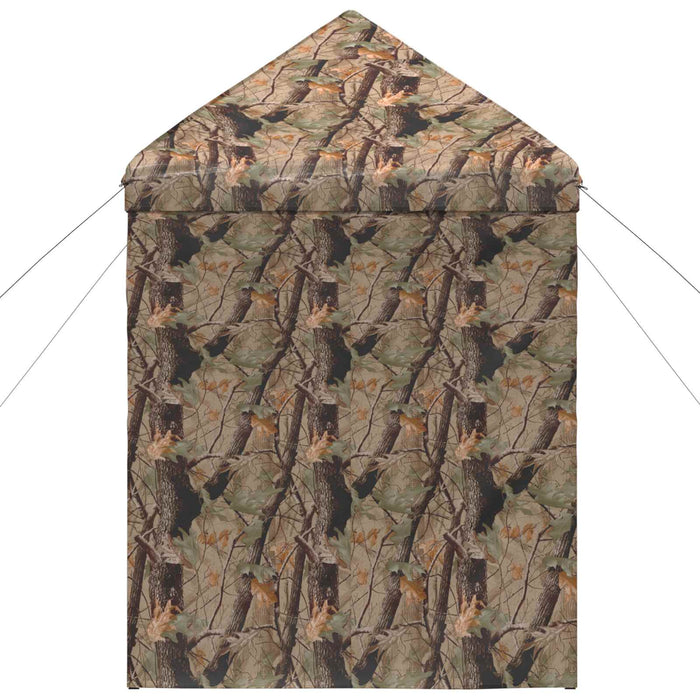 Gară pop-up cu 4 perete laterale 2 x 2 m Camuflaj pădure - WALTI WALTI