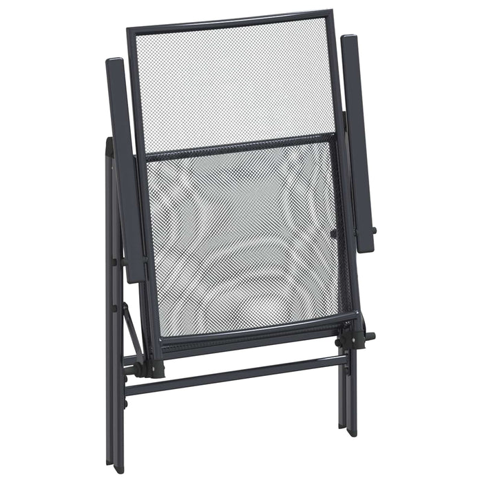 Set de masă pentru grădină 9 pcs Antracit 212 x 90 x 76 cm - WALTI WALTI