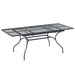 Set de masă pentru grădină 7 pcs Antracit 212 x 90 x 76 cm - WALTI WALTI