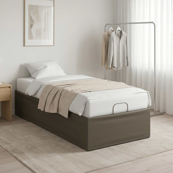 Cadru Electric Ajustabil pentru Pat Gri 200 x 90 x 33,5 cm Oțel WALTI