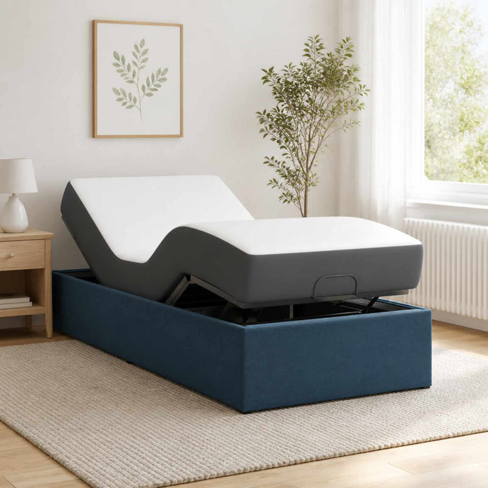 Cadru Electric Ajustabil pentru Pat albastru 200 x 90 x 33,5 cm WALTI