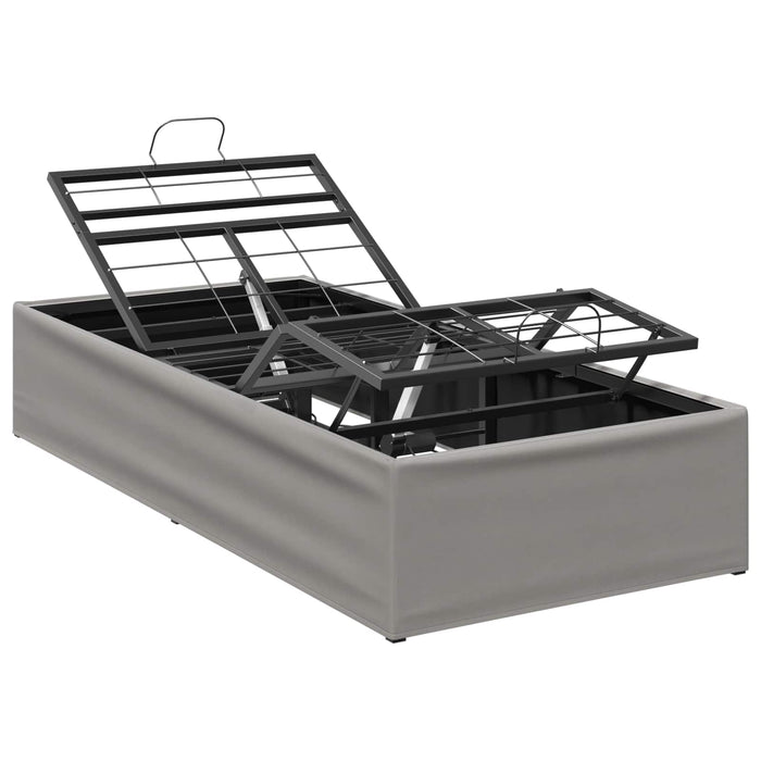 Cadru Electric Ajustabil pentru Pat Gri deschis WALTI