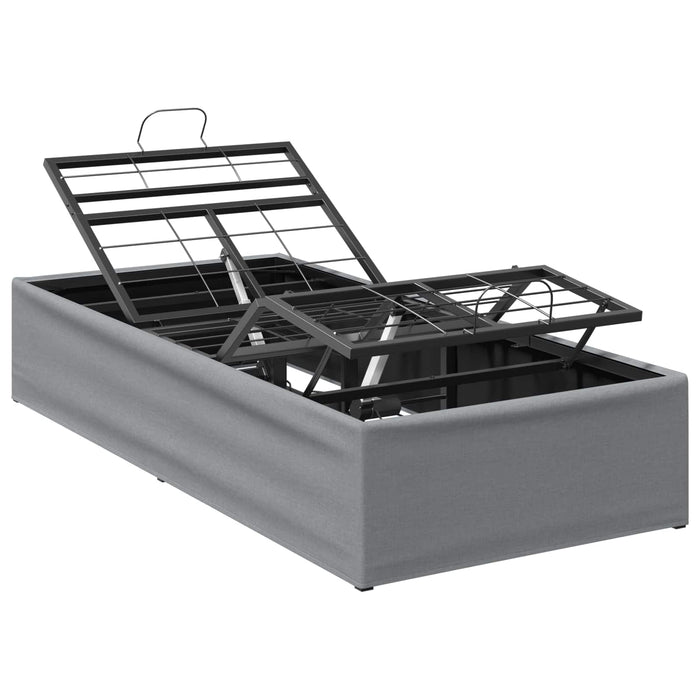 Cadru Electric Ajustabil pentru Pat Gri deschis WALTI