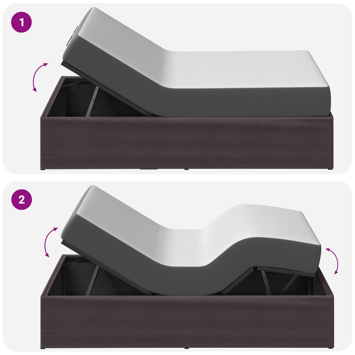 Cadru Electric Ajustabil pentru Pat Maro 200 x 90 x 33,5 cm WALTI