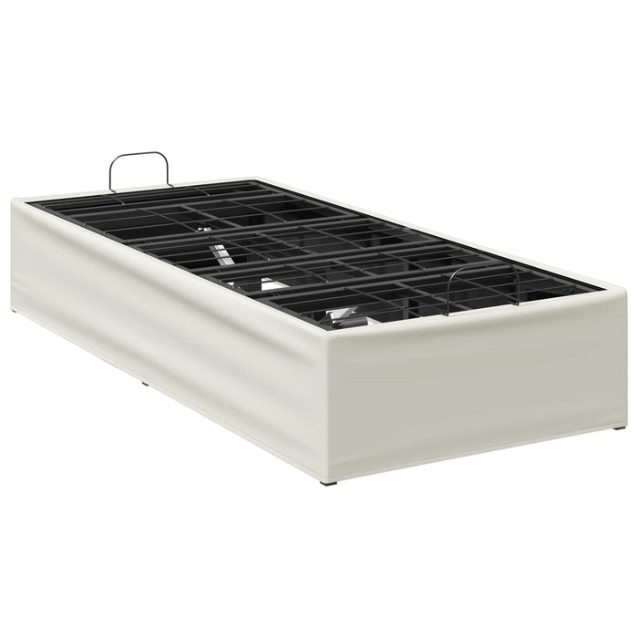 Cadru Electric Ajustabil pentru Pat Alb 200 x 90 x 33,5 cm Oțel WALTI