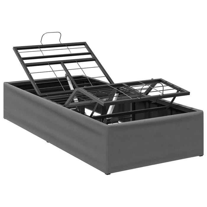 Cadru Electric Ajustabil pentru Pat Gri închis WALTI