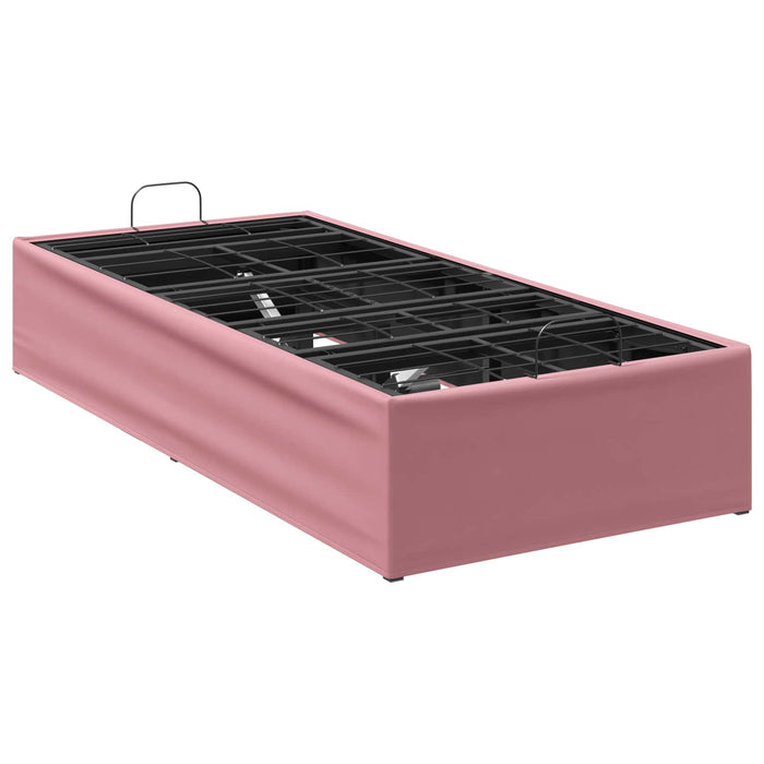 Cadru Electric Ajustabil pentru Pat Roz 200 x 90 x 33,5 cm Oțel WALTI