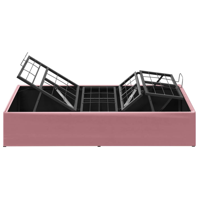 Cadru Electric Ajustabil pentru Pat Roz 200 x 90 x 33,5 cm Oțel WALTI