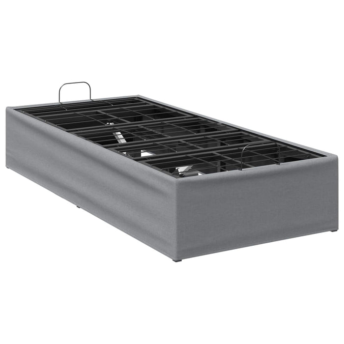 Cadru Electric Ajustabil pentru Pat Gri deschis WALTI
