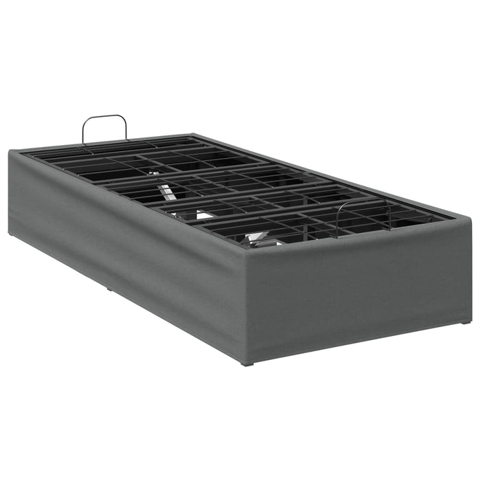Cadru Electric Ajustabil pentru Pat Gri închis WALTI