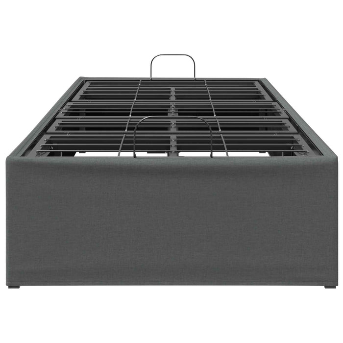 Cadru Electric Ajustabil pentru Pat Gri închis WALTI