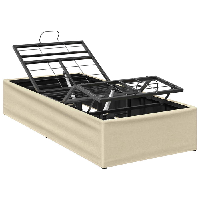 Cadru Electric Ajustabil pentru Pat Crem 200 x 100 x 33,5 cm WALTI