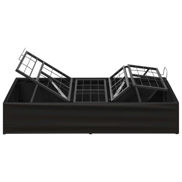 Cadru Electric Ajustabil pentru Pat Negru 200 x 100 x 33,5 cm WALTI
