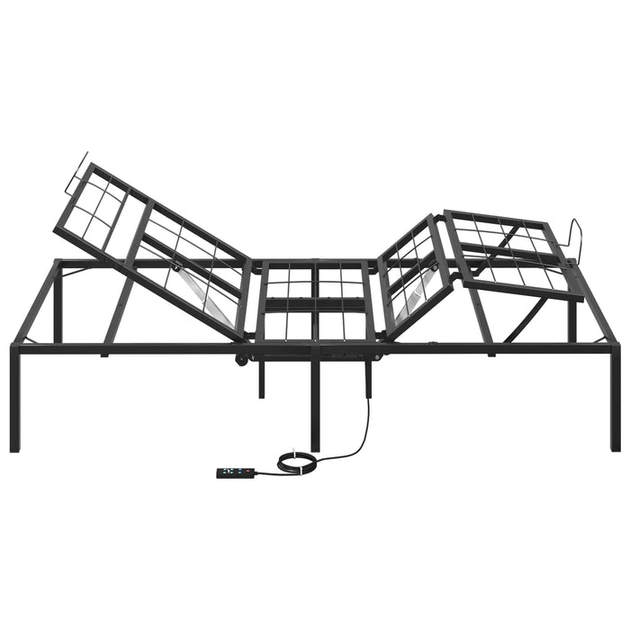 Cadru Electric Ajustabil pentru Pat Negru 200 x 80 x 33,5 cm WALTI