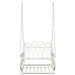Bancă swinging Oțel 71 x 75 x 59 cm Alb Antic - WALTI WALTI