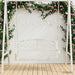 Bancă swinging Oțel 110,5 x 59 x 55 cm Alb Antic - WALTI WALTI