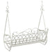 Bancă swinging Oțel 112 x 60 x 126,5 cm Alb Antic - WALTI WALTI