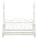 Bancă swinging Oțel 112 x 60 x 126,5 cm Alb Antic - WALTI WALTI