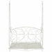 Bancă swinging Oțel 105,5 x 61 x 56 cm Alb Antic - WALTI WALTI
