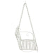 Bancă swinging Oțel 105,5 x 61 x 56 cm Alb Antic - WALTI WALTI