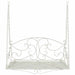Bancă swinging Oțel 110 x 52,5 x 47 cm Alb Antic - WALTI WALTI