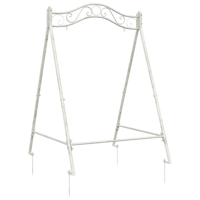 Cadru de Că swings Alb Antic 113 x 121,5 x 168 cm Oțel - WALTI WALTI
