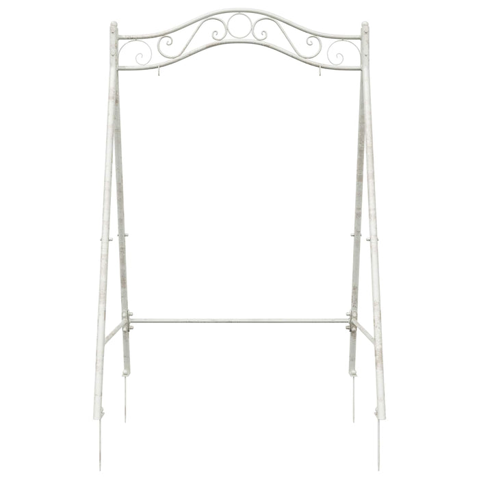 Cadru de Că swings Alb Antic 113 x 121,5 x 168 cm Oțel - WALTI WALTI