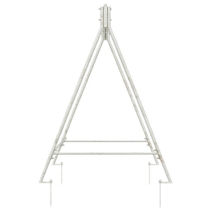 Cadru de Că swings Alb Antic 113 x 121,5 x 168 cm Oțel - WALTI WALTI