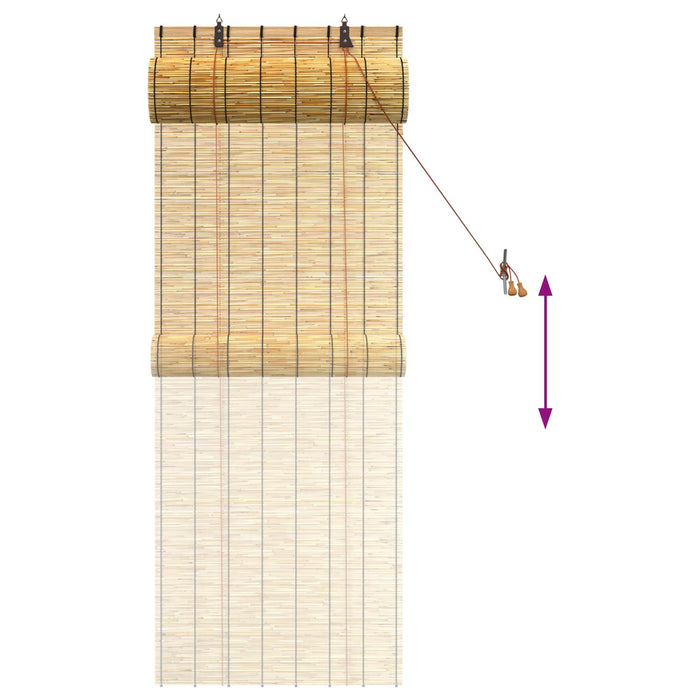 Rulou textil natural 60 x 160 cm Stuf - WALTI WALTI