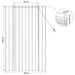 Rulou textil natural 100 x 160 cm Stuf - WALTI WALTI