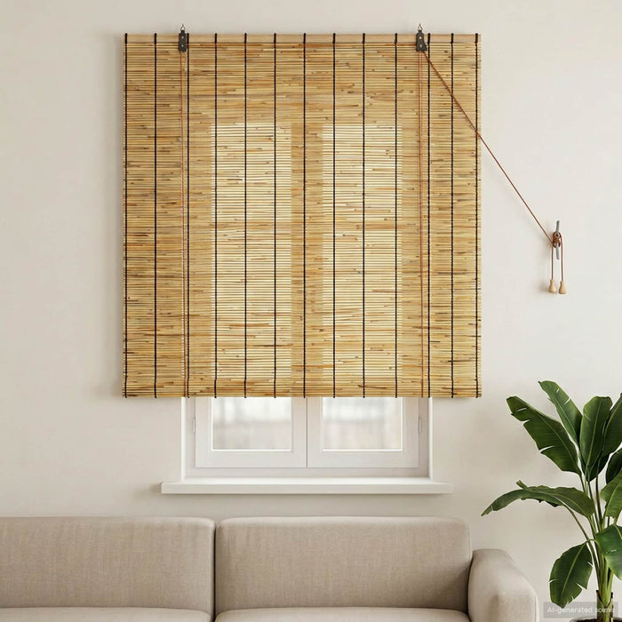 Rulou textil natural 120 x 160 cm Stuf - WALTI WALTI