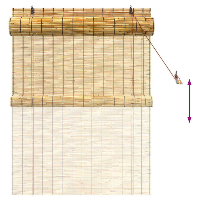 Rulou textil natural 120 x 160 cm Stuf - WALTI WALTI