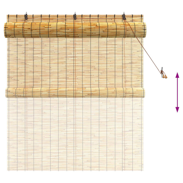 Rulou textil natural 140 x 160 cm Stuf - WALTI WALTI