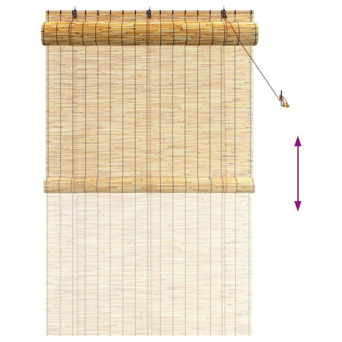 Rulou textil natural 140 x 220 cm Stuf - WALTI WALTI