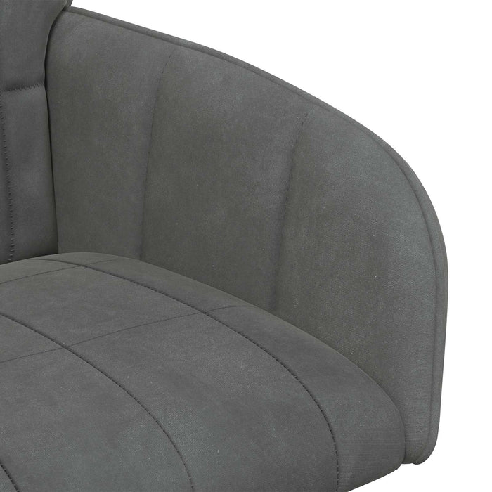 Scaune de dining 2 pcs Catifea Gri închis 57 x 50 x 85 cm WALTI