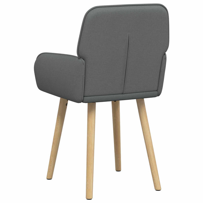 Scaune de dining 2 pcs Țesătură Gri închis 56,5 x 50 x 87,5 cm WALTI
