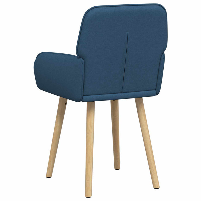 Scaune de dining 2 pcs Țesătură albastru 56,5 x 50 x 87,5 cm WALTI