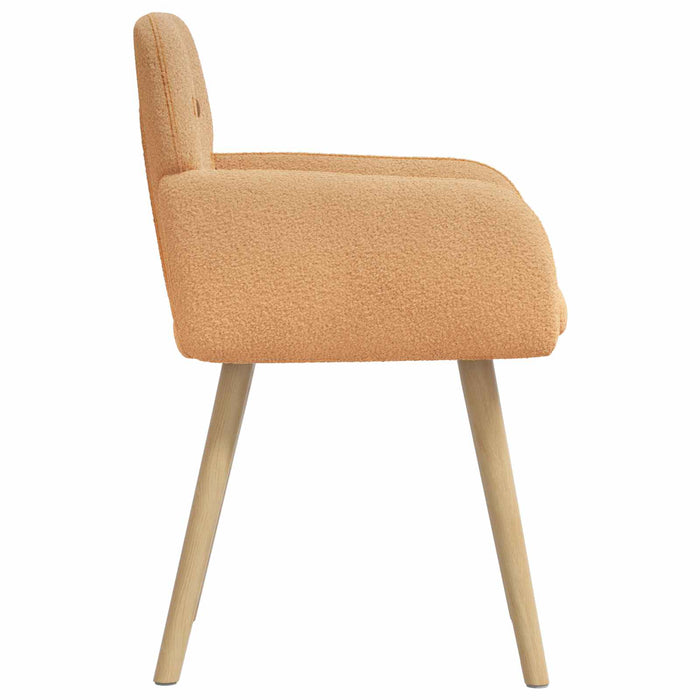 Scaune de dining 2 pcs Bouclé Bej 59 x 57 x 85 cm WALTI