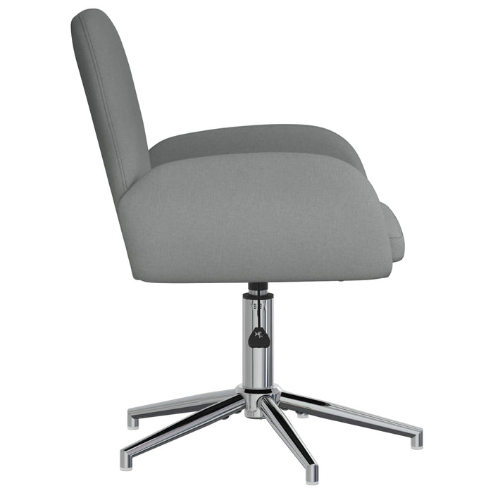 Scaun de birou rotativ 54 x 58 x 90 cm Gri închis Țesătură WALTI
