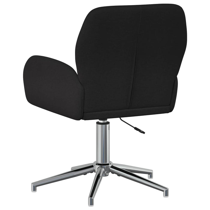 Scaun de birou rotativ 54 x 58 x 90 cm Negru Țesătură WALTI