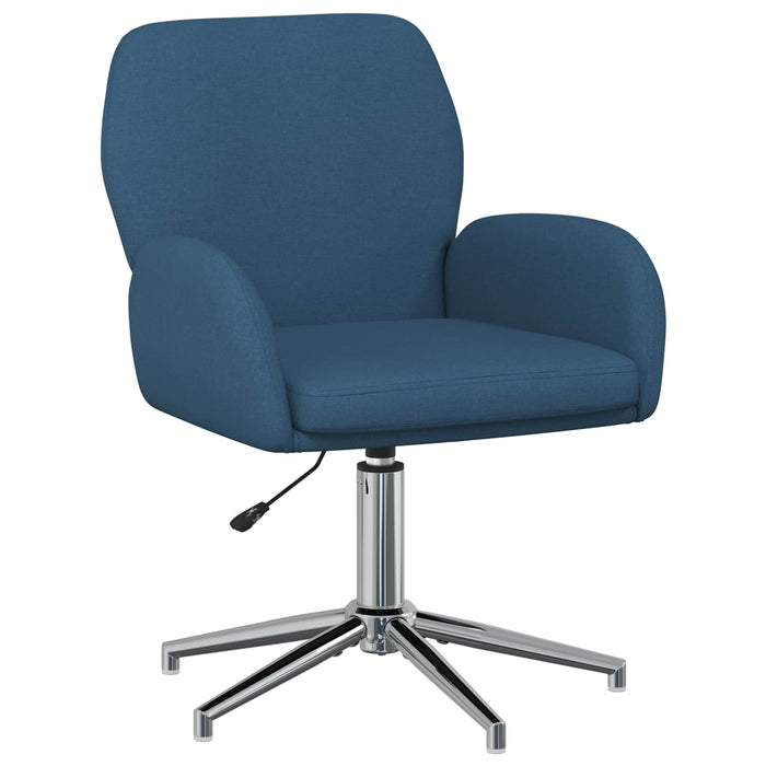 Scaun de birou rotativ 54 x 58 x 90 cm albastru Țesătură WALTI