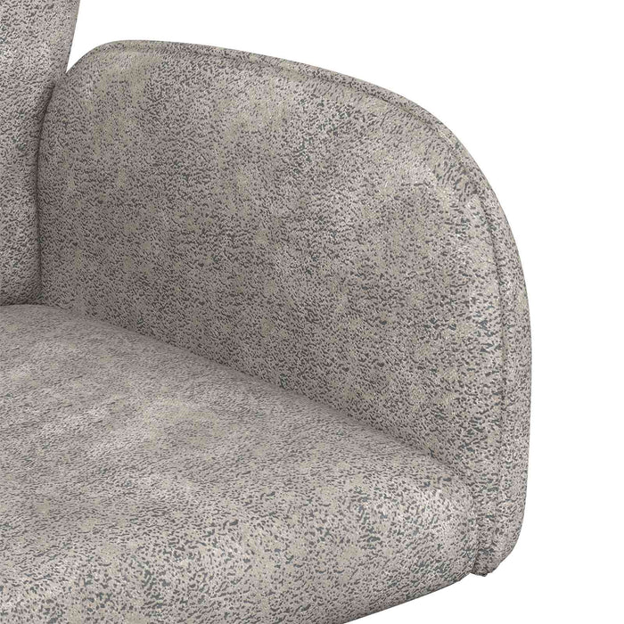 Scaune de dining rotative 2 pcs Piele Suedată Sintetică WALTI