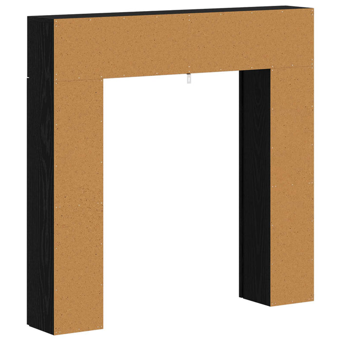 Cadru pentru șemineu Stejar Negru 102 x 18 x 100,5 cm WALTI