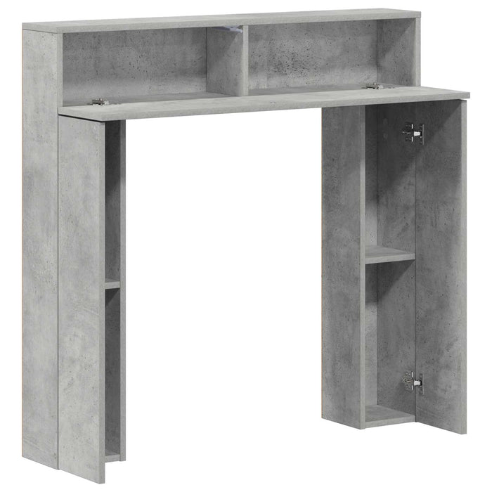 Cadru pentru șemineu Gri Beton 102 x 18 x 100,5 cm WALTI